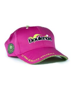 Boulenciel pet met geborduurde logo's Fuchsia