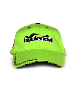 Boulenciel pet met geborduurde logo's Groen